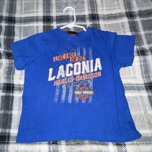 Harley-Davidson Kids Tee in Bold Blue